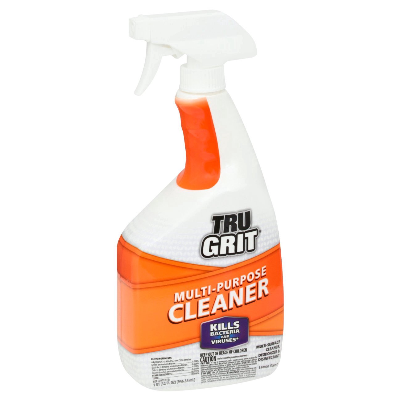 slide 1 of 8, Tru Grit Multi Purpose Cleaner, 32 oz