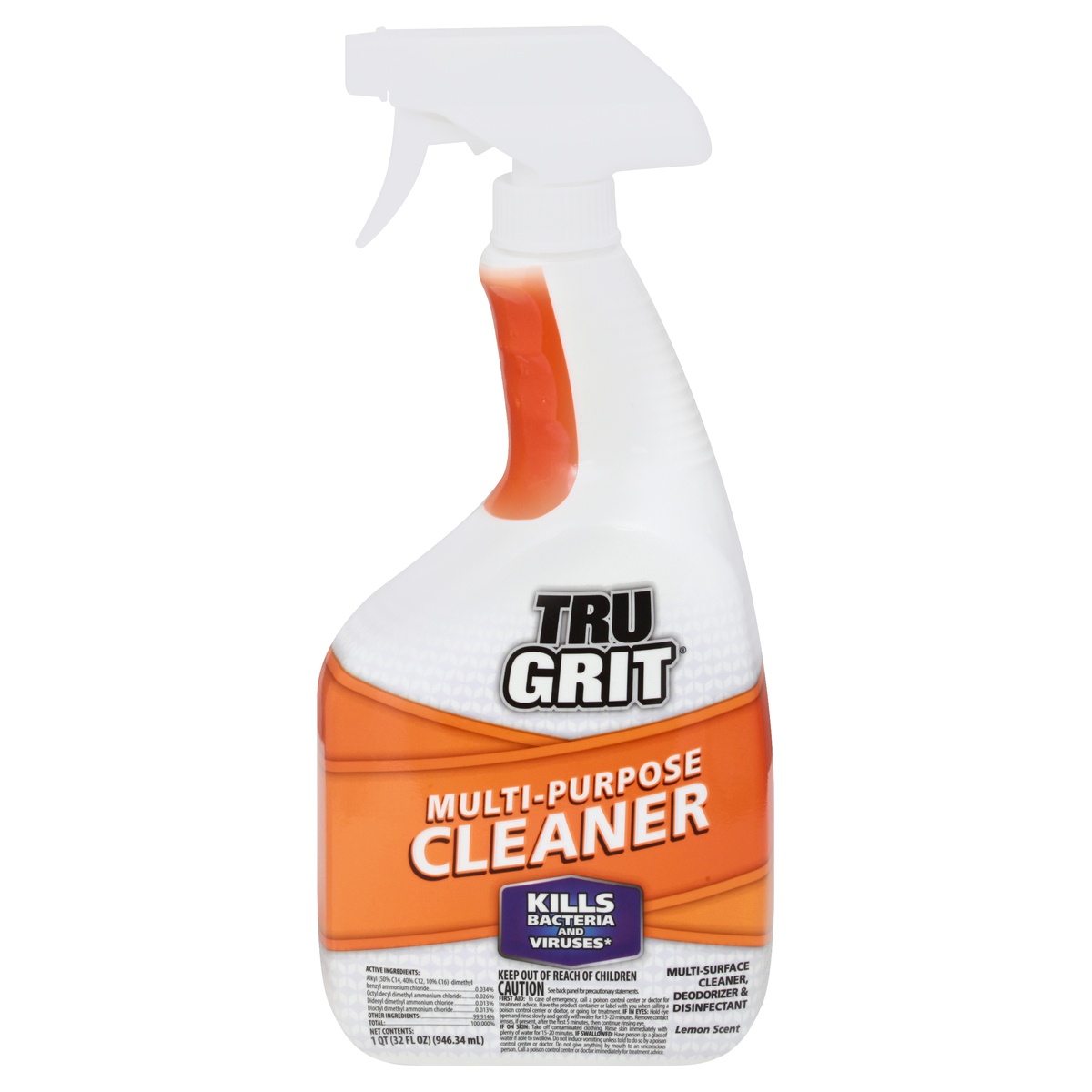 slide 1 of 1, Tru Grit Multi Purpose Cleaner, 32 oz