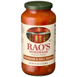 Rao's Homemade Homemade Mushroom & Bell Pepper Sauce 24 oz