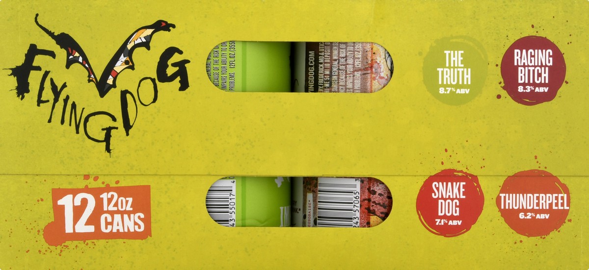 slide 4 of 8, Flying Dog Variety Pack, 12 ct; 12 fl oz