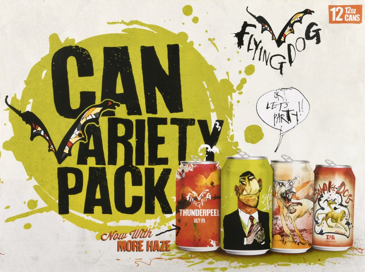 slide 2 of 8, Flying Dog Variety Pack, 12 ct; 12 fl oz