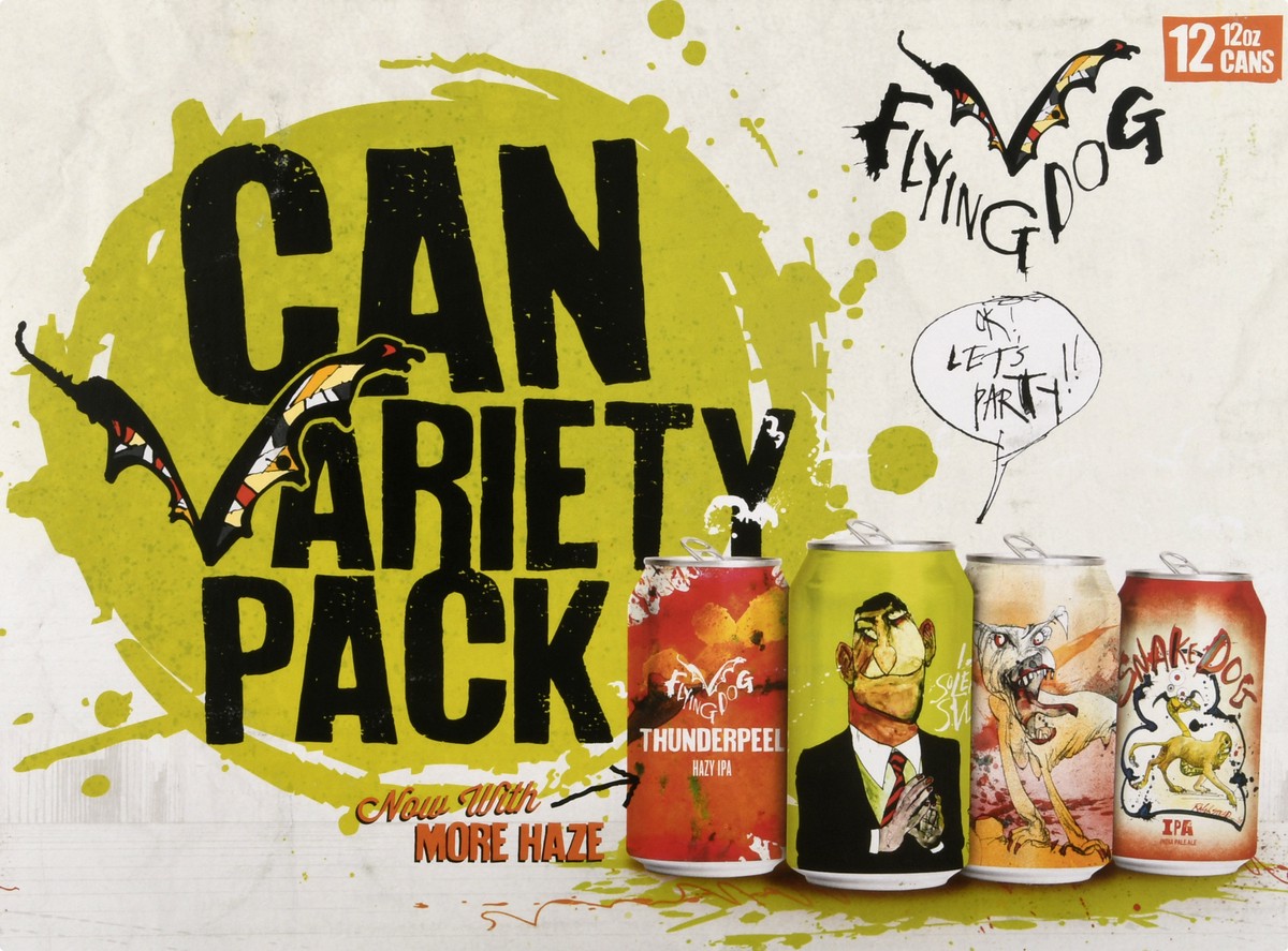 slide 5 of 8, Flying Dog Variety Pack, 12 ct; 12 fl oz