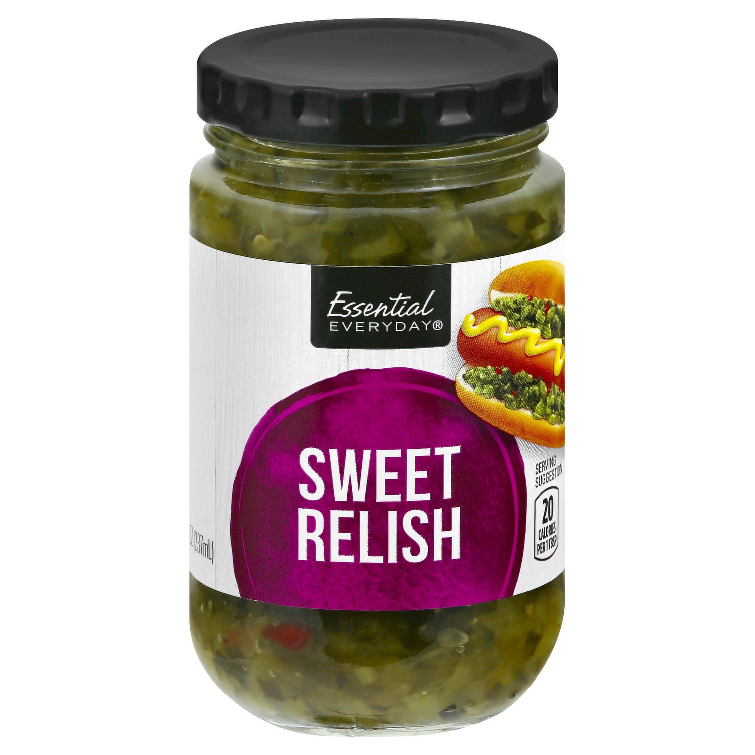 slide 1 of 1, Essential Everyday Pickle Relish Sweet, 8 oz