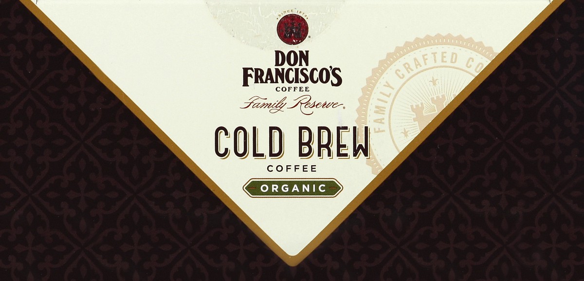 slide 2 of 6, Don Francisco's Family Reserve Cold Brew Organic Coffee 9 oz, 9 oz