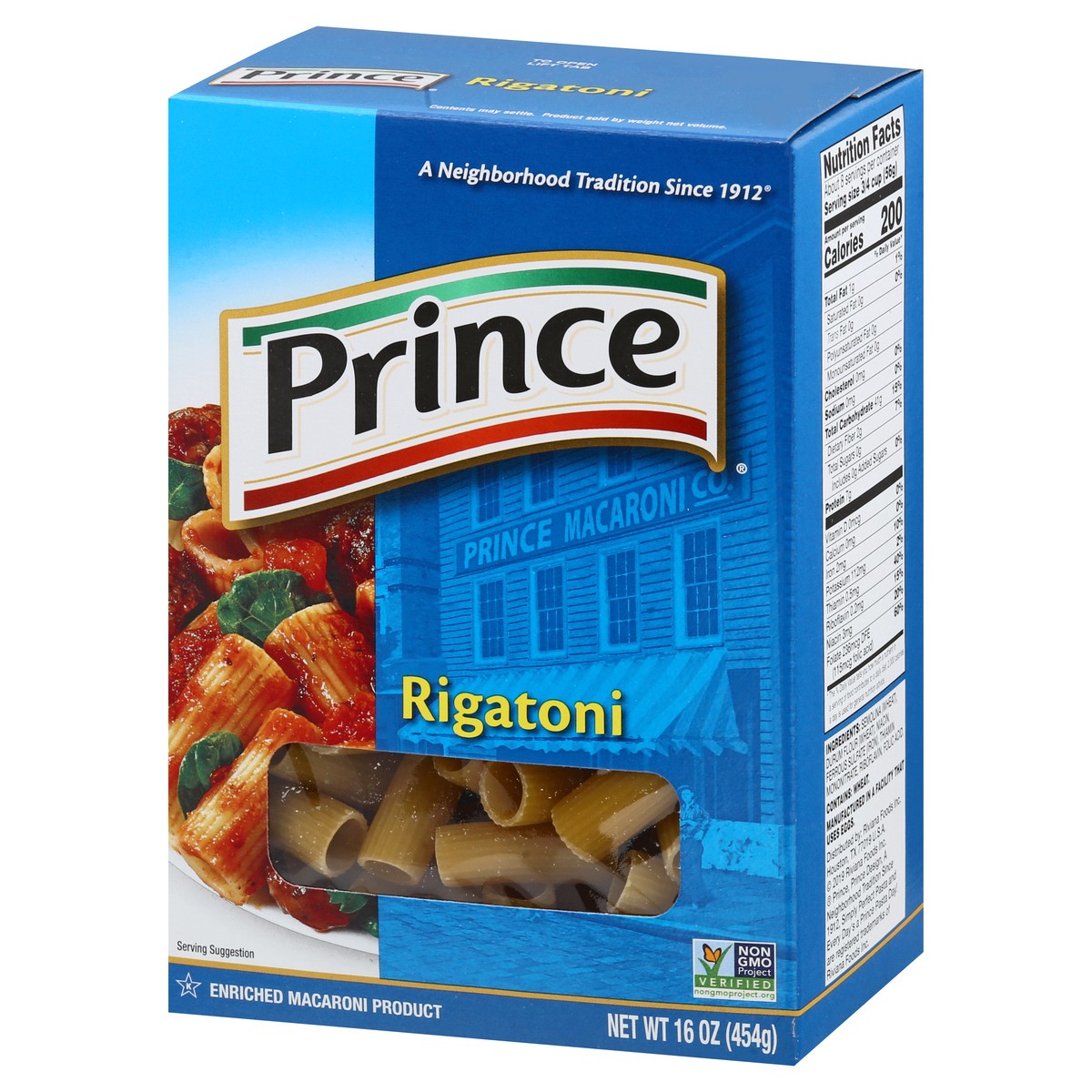 slide 10 of 10, Prince Rigatoni 16 oz, 16 oz