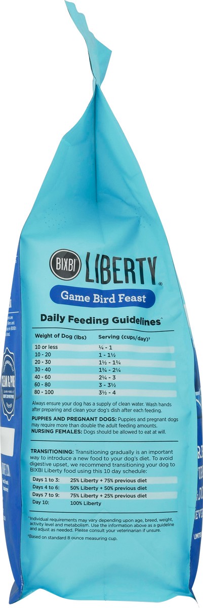 slide 7 of 10, Liberty Game Bird Feast Dry Dog Food 4 lb, 4 lb