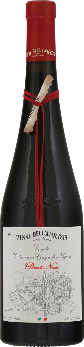 slide 7 of 9, Vino Dell Amicizia Veneto Indicaxione Geografica Tipica Pinot Noir 750 ml, 750 ml