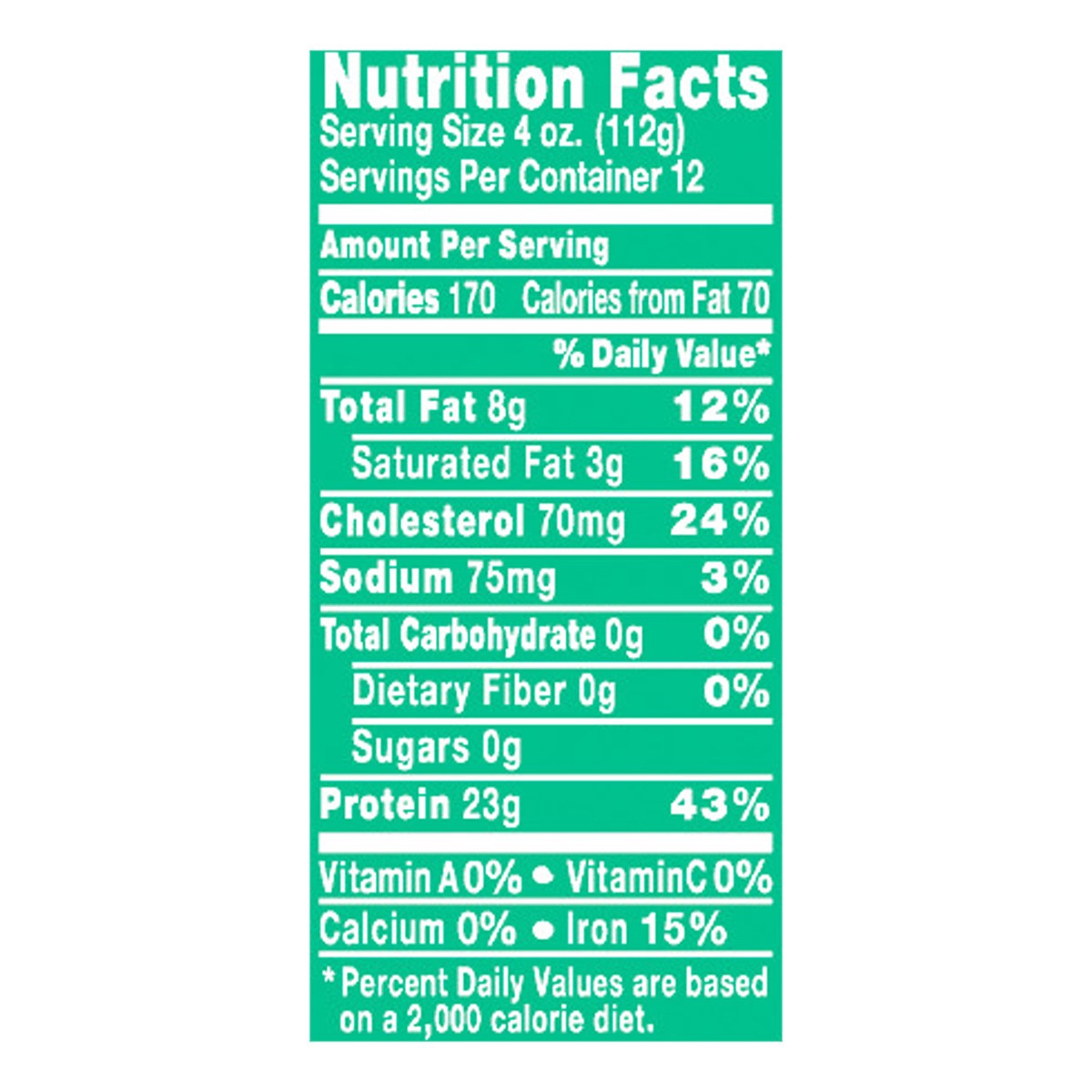 slide 7 of 7, Tyson All Natural* 93% Lean/7% Fat Ground Beef Roll, 3 lb, 48 oz