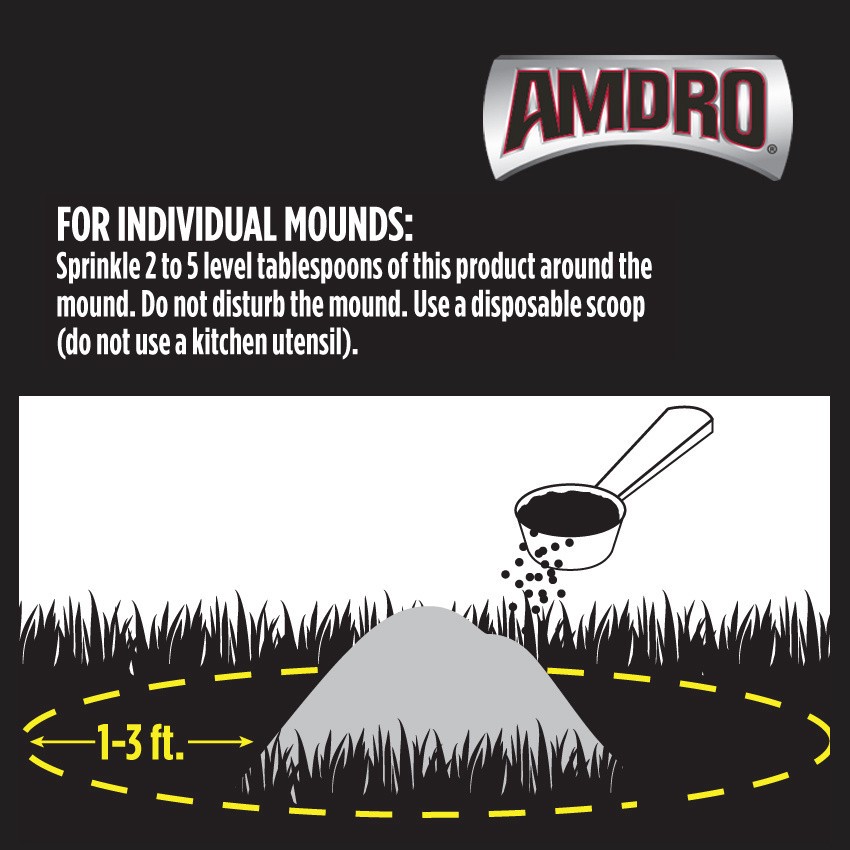 slide 8 of 10, Amdro Fire Ant Killer, 1 lb
