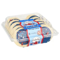 Kimberley's Bakeshoppe Frosted Vanilla Soft Sugar Cookies 13.5 oz