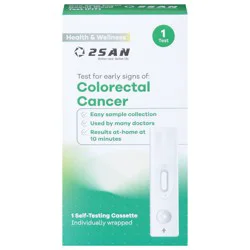 2San Colorectal Cancer Self-Testing Cassette 1 ea