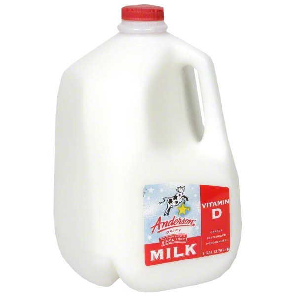 slide 1 of 1, AE Dairy Anderson Vitamin D Whole Milk, 1 gal