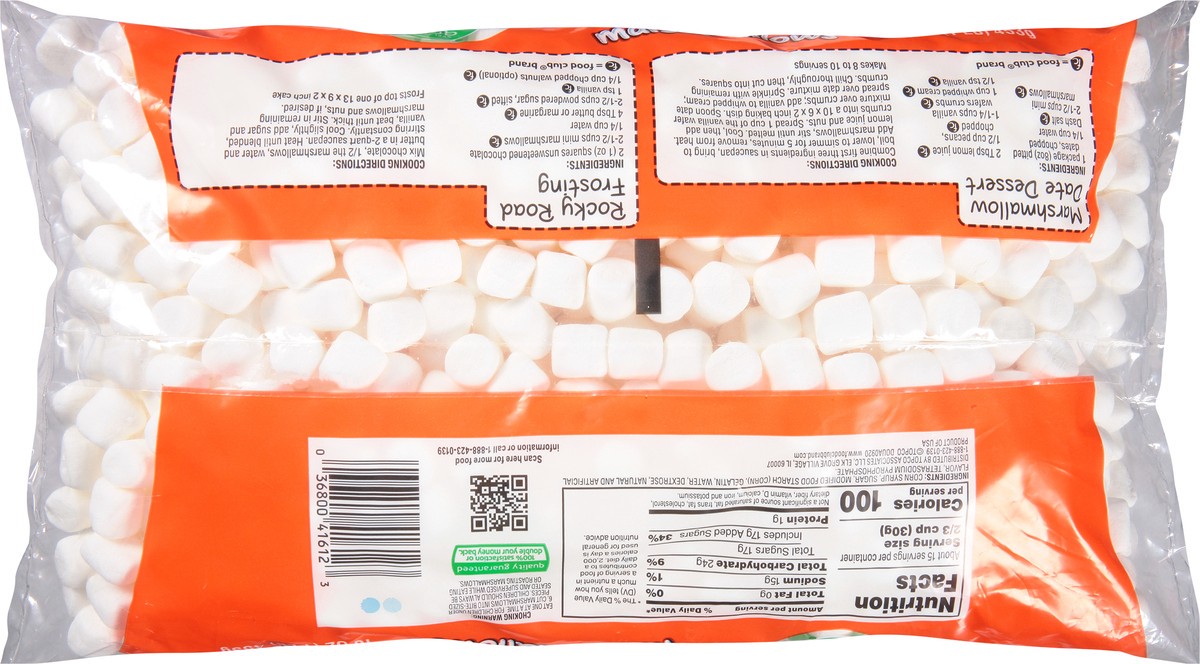 slide 4 of 14, Food Club Mini Marshmallows Mini 16 oz, 16 oz