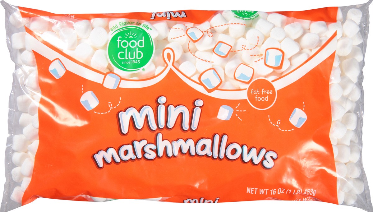 slide 14 of 14, Food Club Mini Marshmallows Mini 16 oz, 16 oz