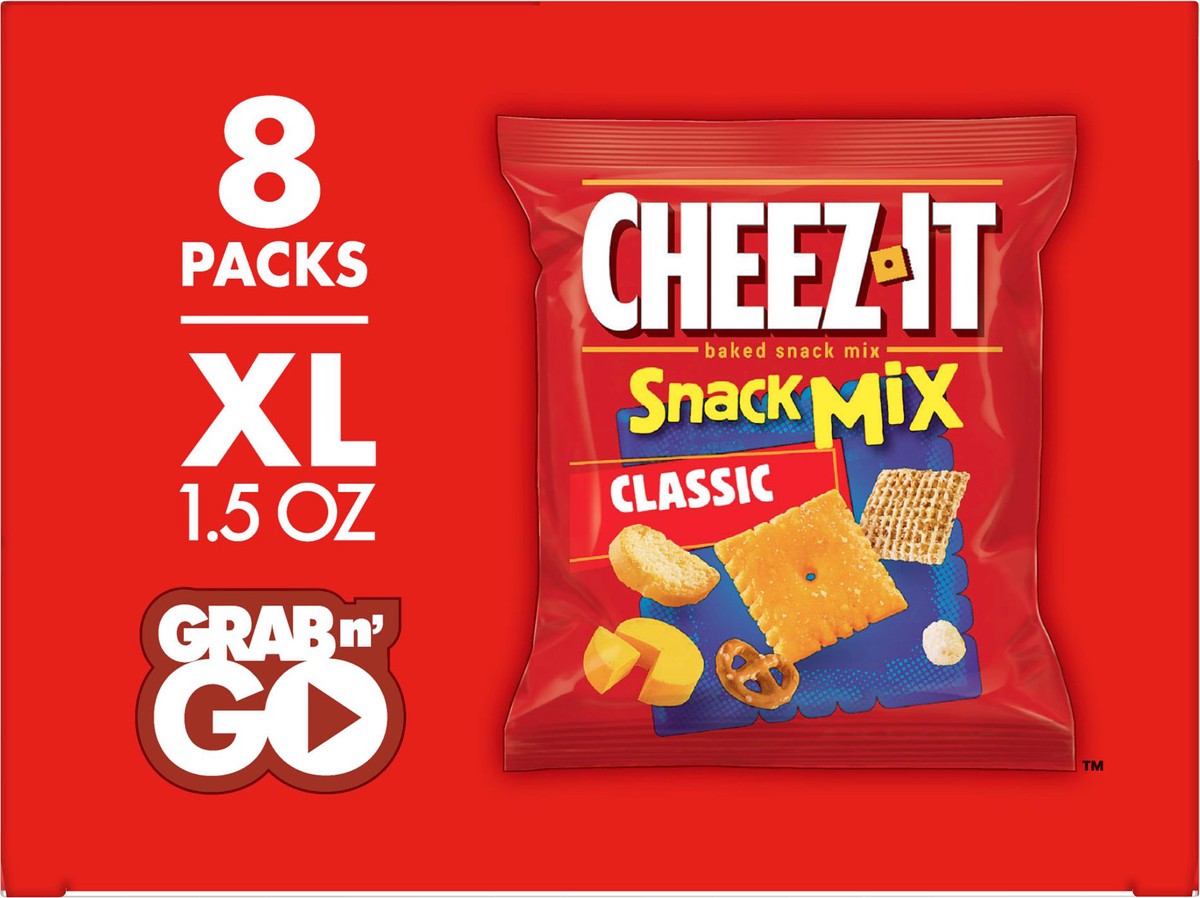 slide 8 of 10, Cheez-It Baked Snack Mix, 12 oz