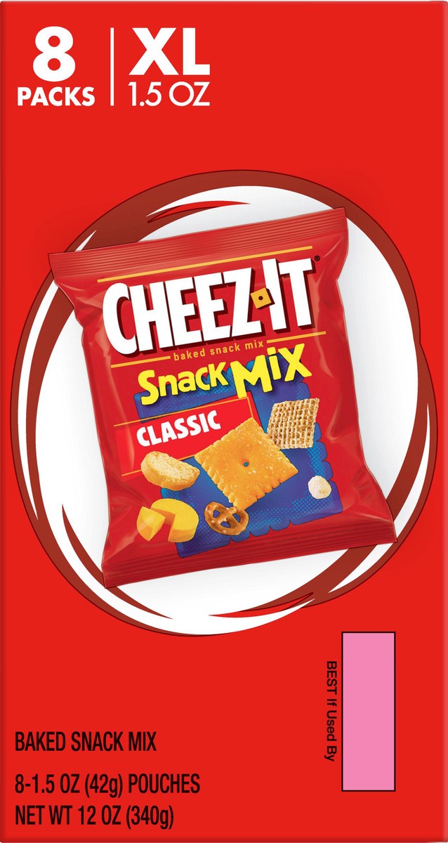 slide 3 of 10, Cheez-It Baked Snack Mix, 12 oz