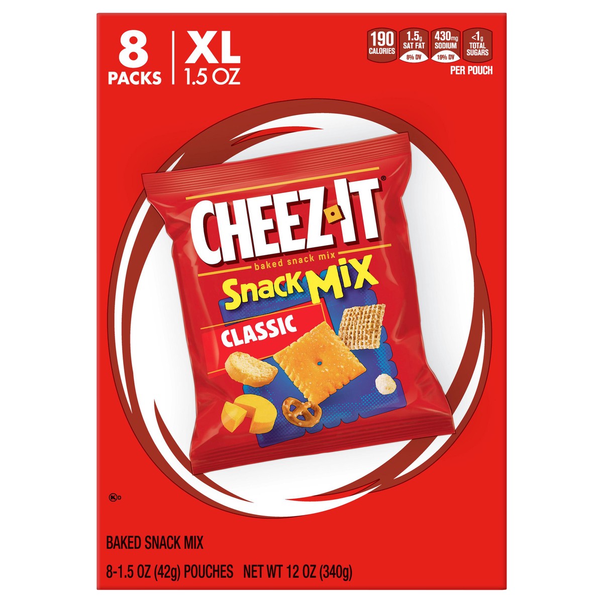 slide 7 of 10, Cheez-It Baked Snack Mix, 12 oz