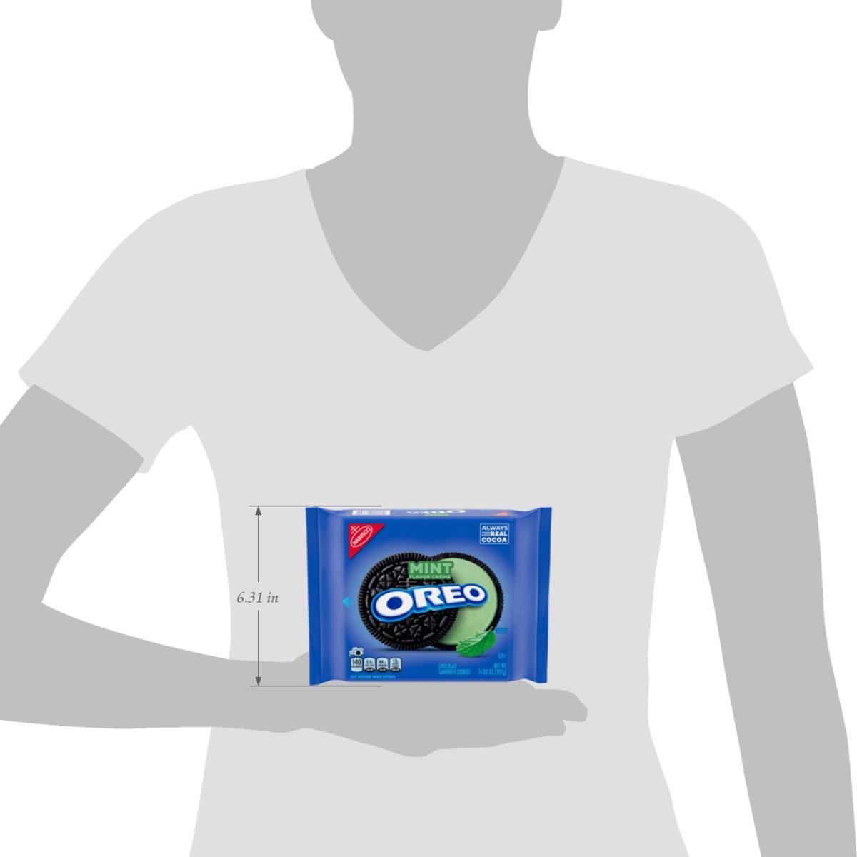 slide 15 of 15, Oreo Mint Sandwich Cookies, 14.3 oz