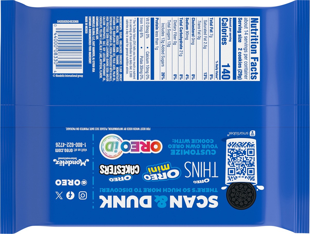 slide 4 of 15, Oreo Mint Sandwich Cookies, 14.3 oz