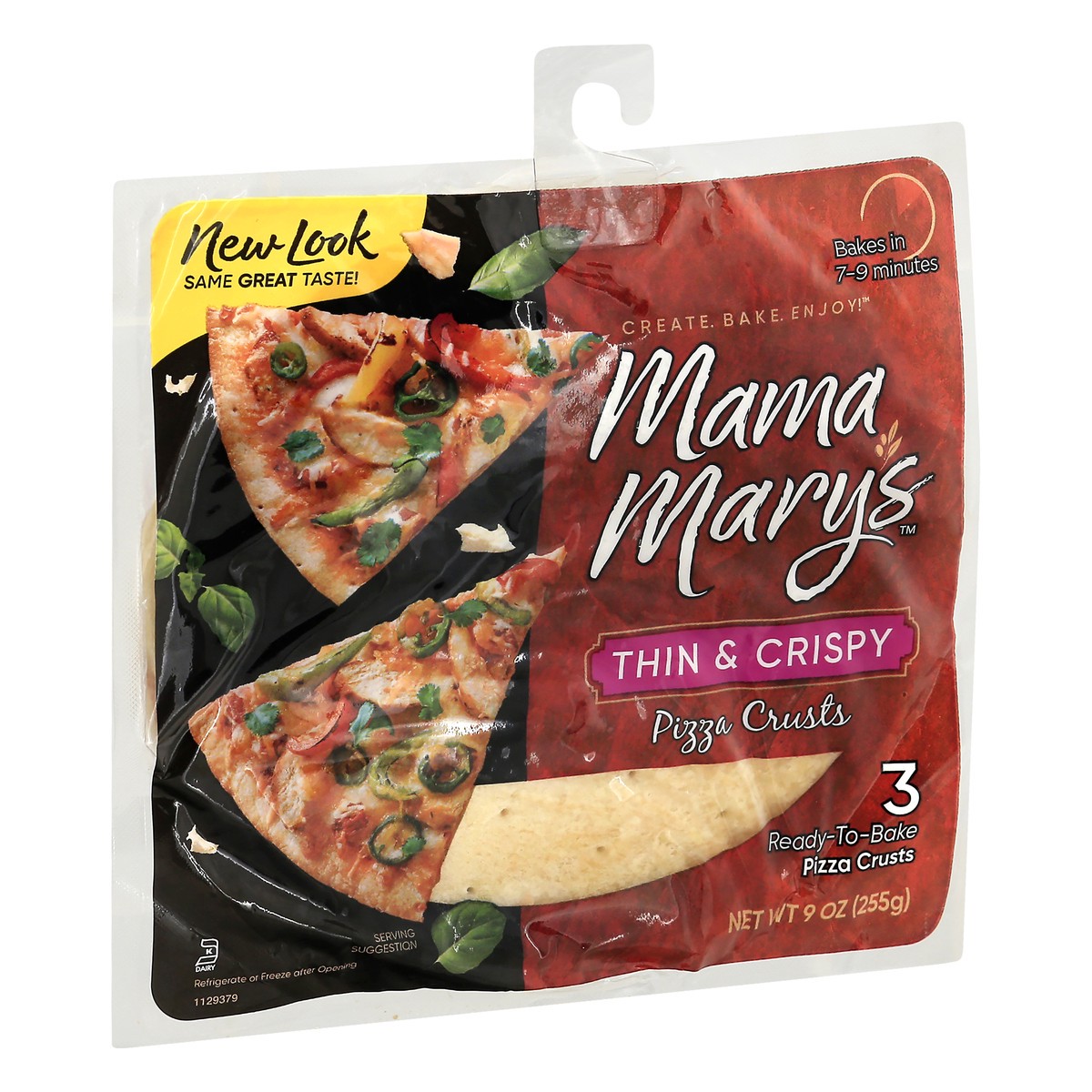 slide 4 of 13, Mama Mary's Thin & Crispy Pizza Crusts 3 ea, 3 ct