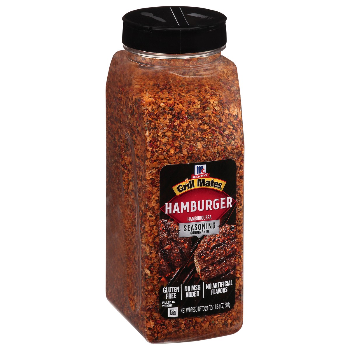 slide 8 of 9, McCormick Grill Mates Hamburger Seasoning, 24 oz, 24 oz