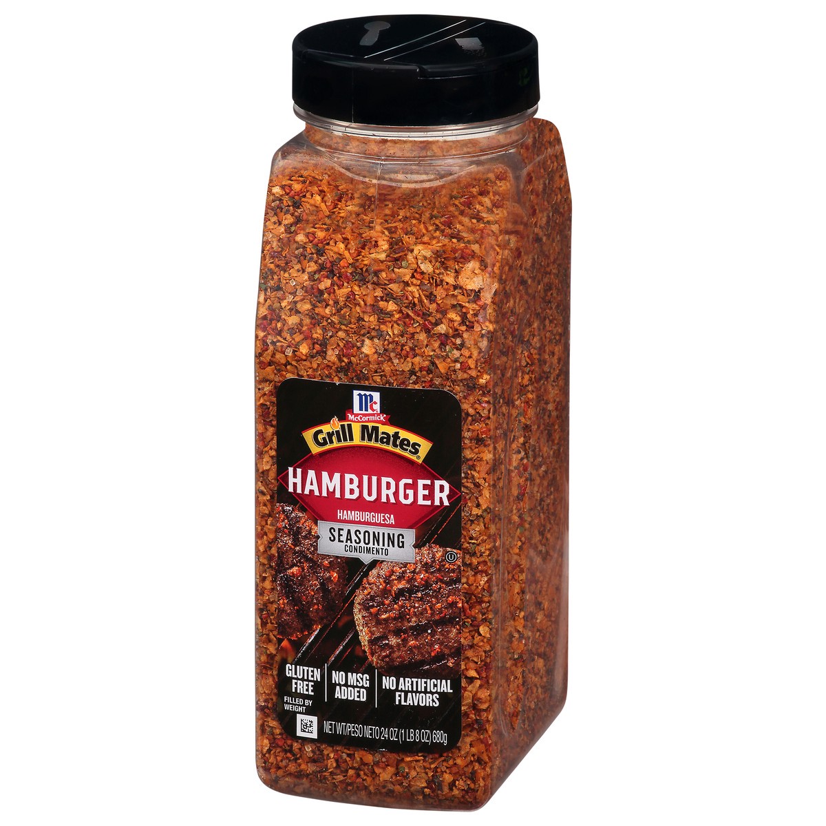 slide 9 of 9, McCormick Grill Mates Hamburger Seasoning, 24 oz, 24 oz