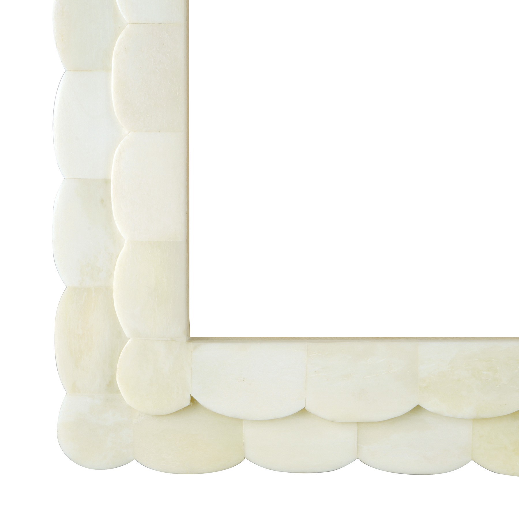 slide 3 of 3, 8" X 10" Scalloped Bone Tabletop Frame, Atelier By Studio Decor, 8 in x 10 in