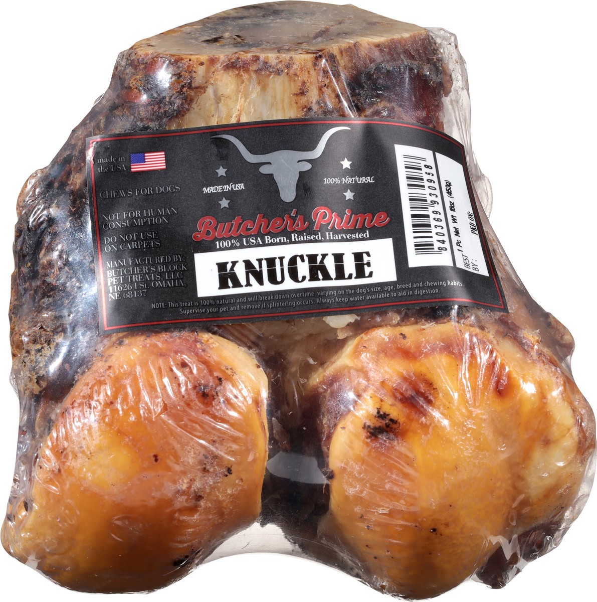 slide 5 of 11, Butcher's Prime Knuckle Chews for Dogs 1 Each, 1 ct