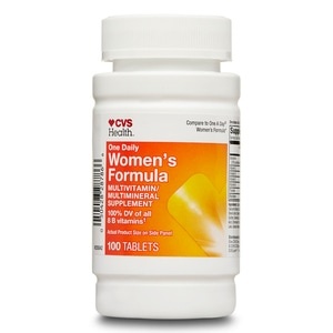 slide 1 of 1, CVS Health Daily Multiple Tablets For Women, 100 ct