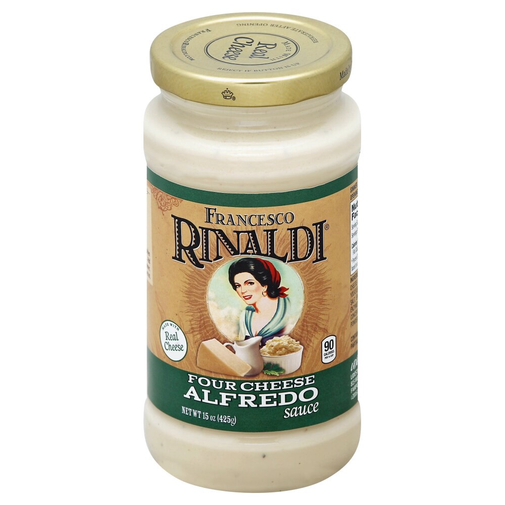 slide 1 of 6, Francesco Rinaldi Alfredo Sauce, Four Cheese, 15 oz