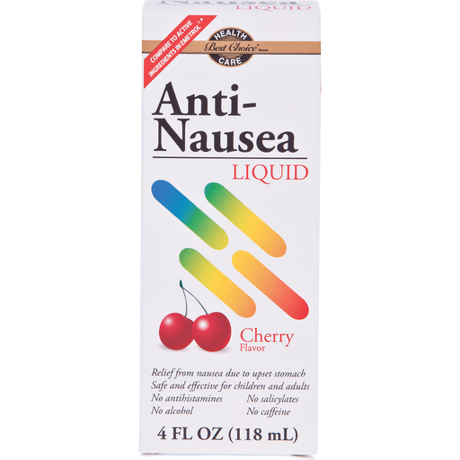 slide 1 of 1, Best Choice Anti Nausea Liquid Cherry, 4 fl oz