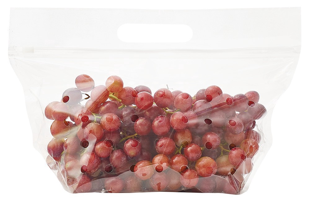 slide 2 of 2, Red Seedless Grapes, per lb