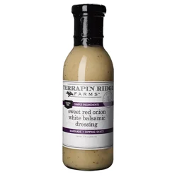Terrapin Ridge Farms Sweet Red Onion White Balsamic Dressing