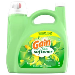 Gain Liquid Fabric Softener, Original Scent, 140 FL OZ LIQ., 190 Loads, Smooth Touch - softness you can feel