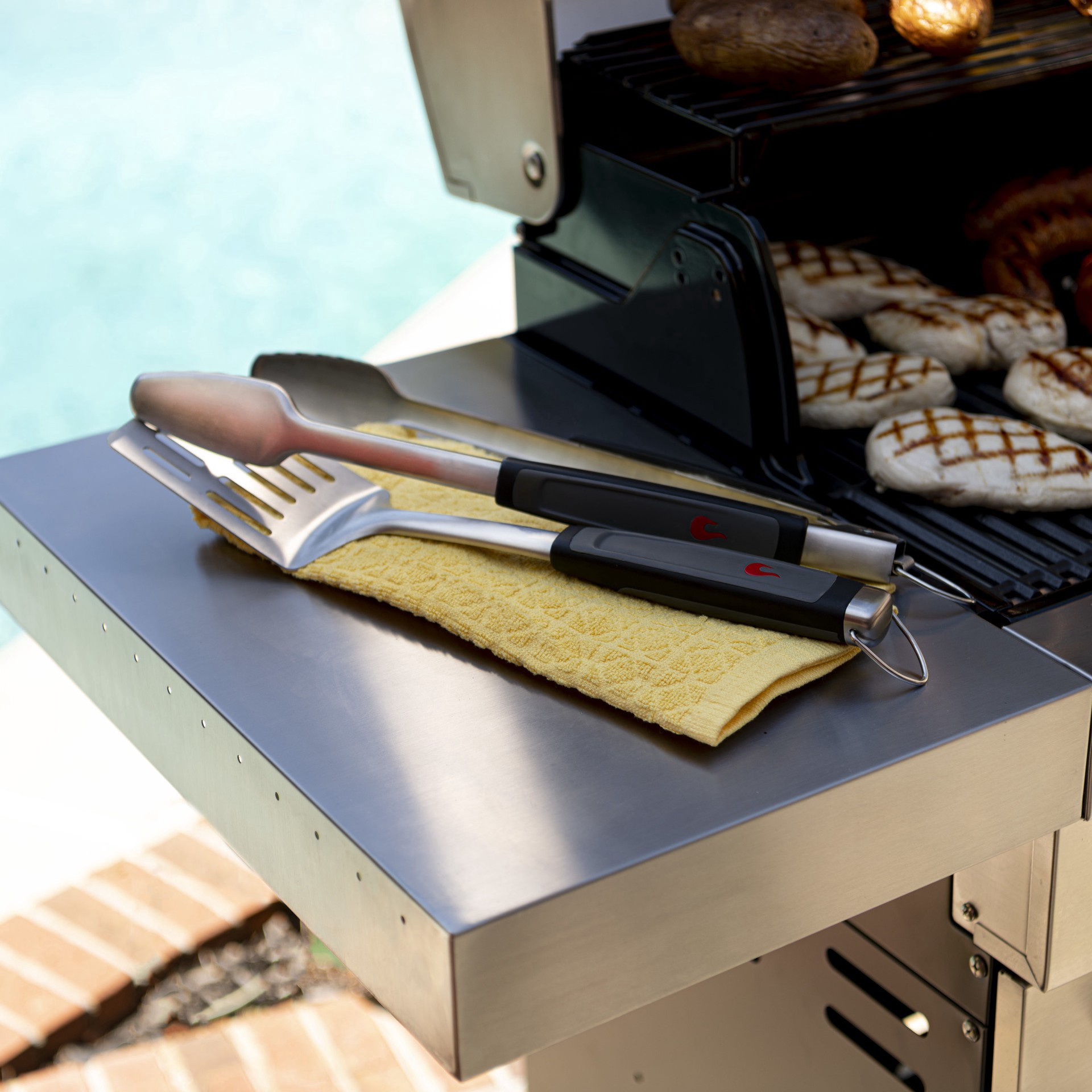slide 4 of 5, Char-Broil Grill Tool Set, 2 ct