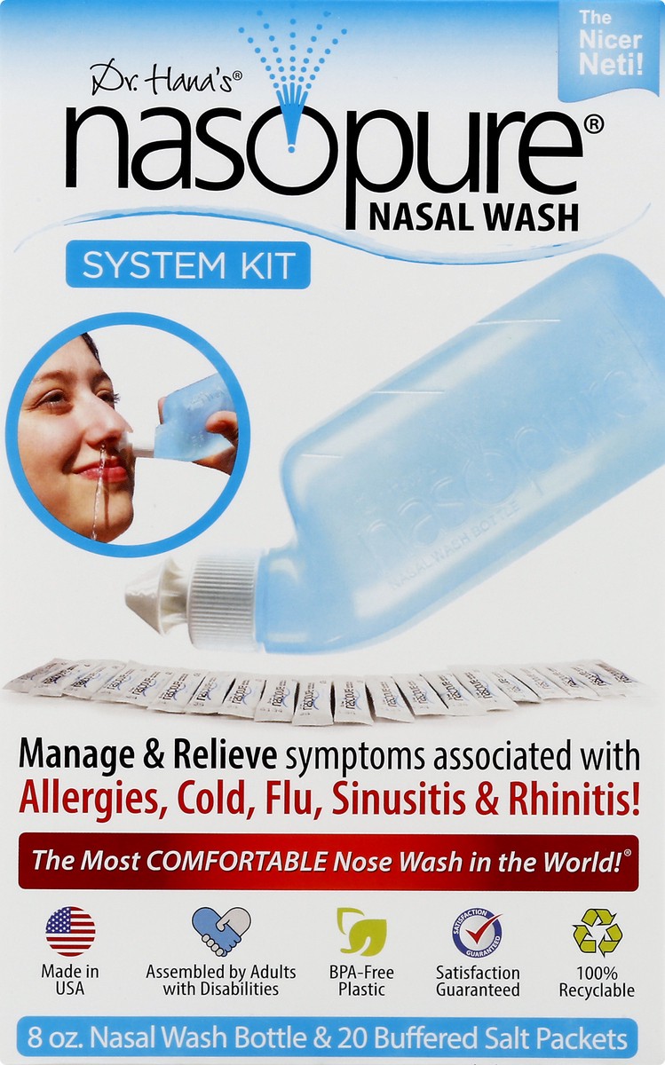 slide 1 of 9, Nasopure Nasal Wash System, 1 ct