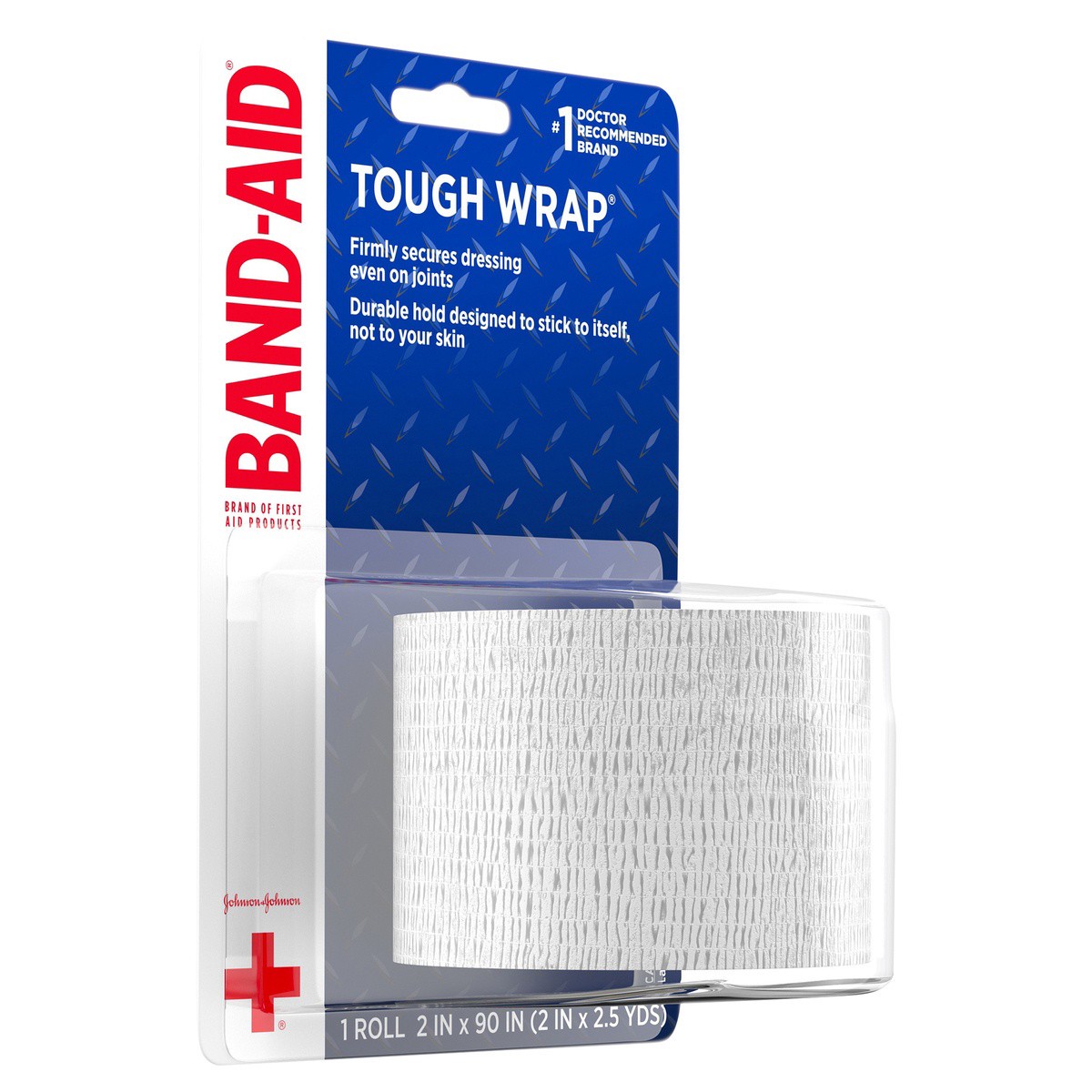 slide 7 of 7, BAND-AID Secure-Flex Wrap Medium, 1 ct