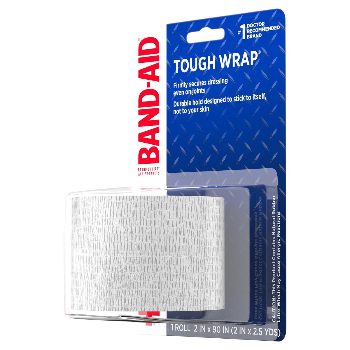 slide 2 of 7, BAND-AID Secure-Flex Wrap Medium, 1 ct