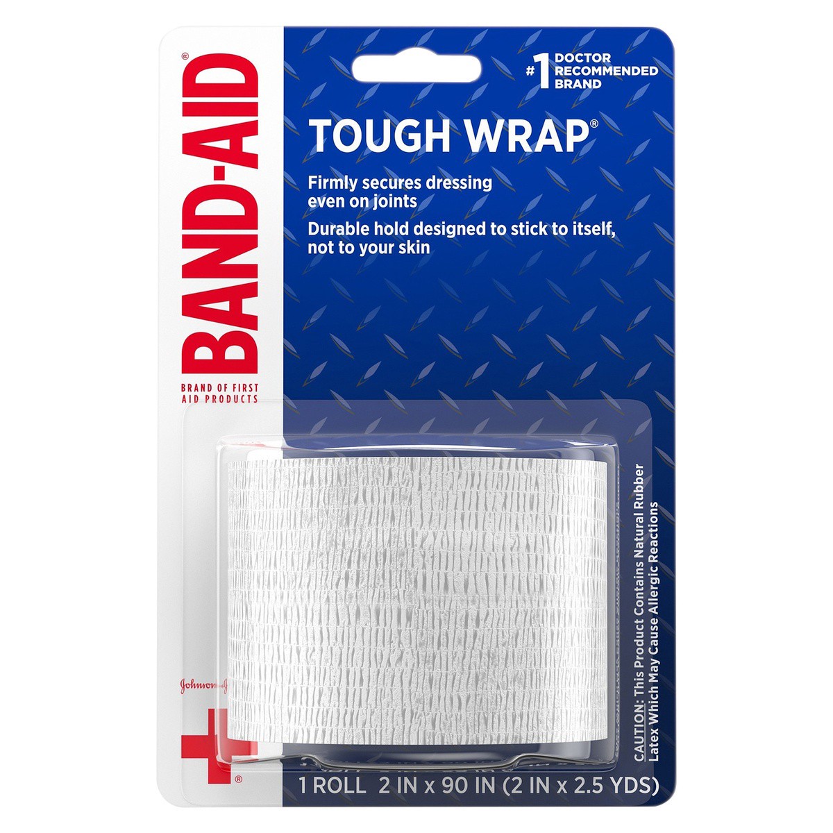 slide 1 of 7, BAND-AID Secure-Flex Wrap Medium, 1 ct