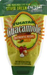 Yucatan Guacamole, Authentic Recipe, Mild, 12 oz