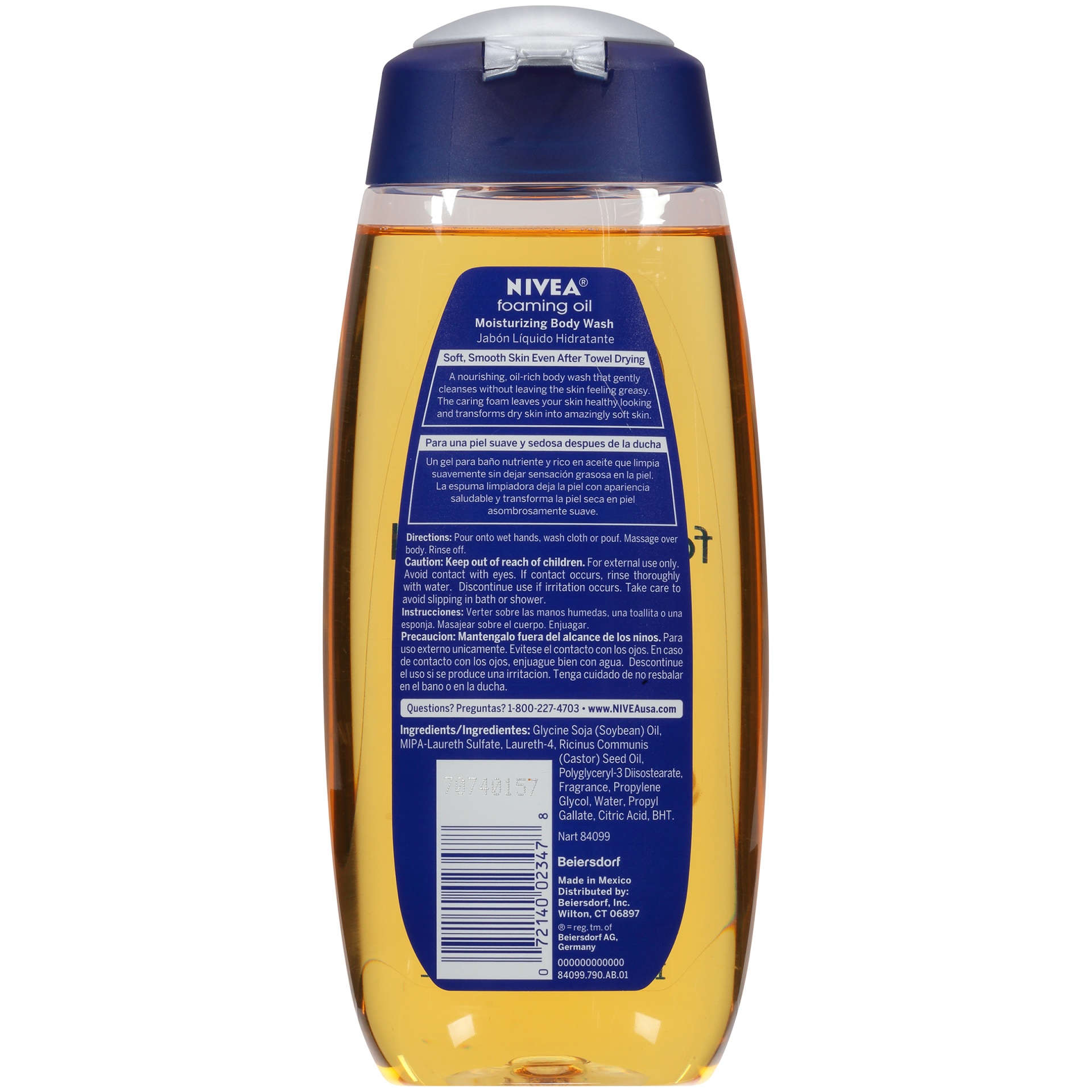 Nivea Foaming Oil Body Wash 13.5 oz Shipt