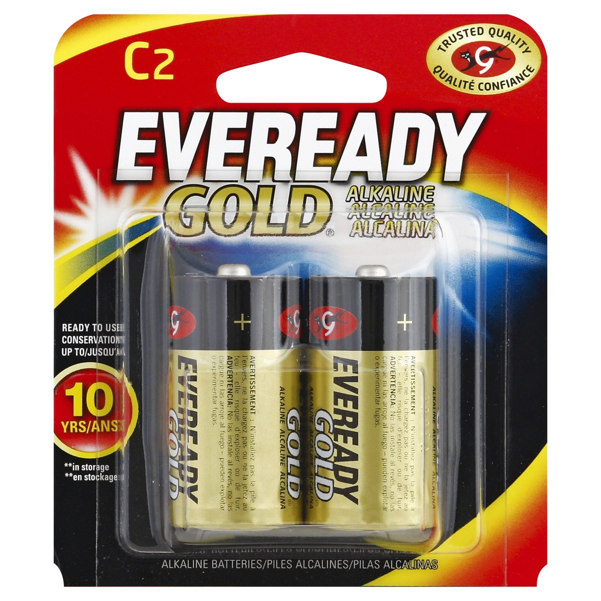 slide 2 of 3, Eveready Batteries 2 ea, 2 ct