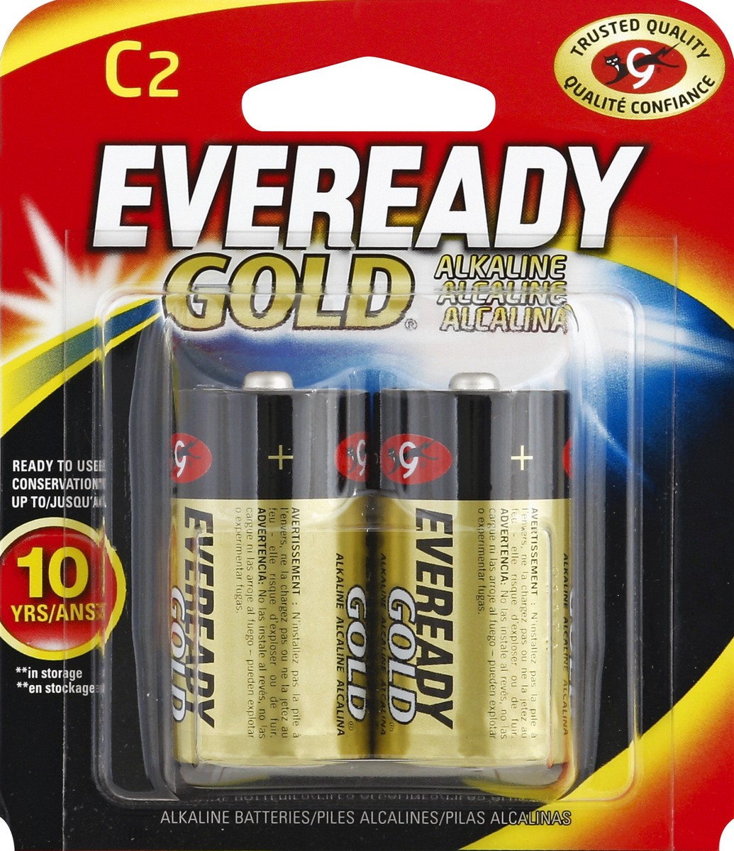 slide 1 of 3, Eveready Batteries 2 ea, 2 ct