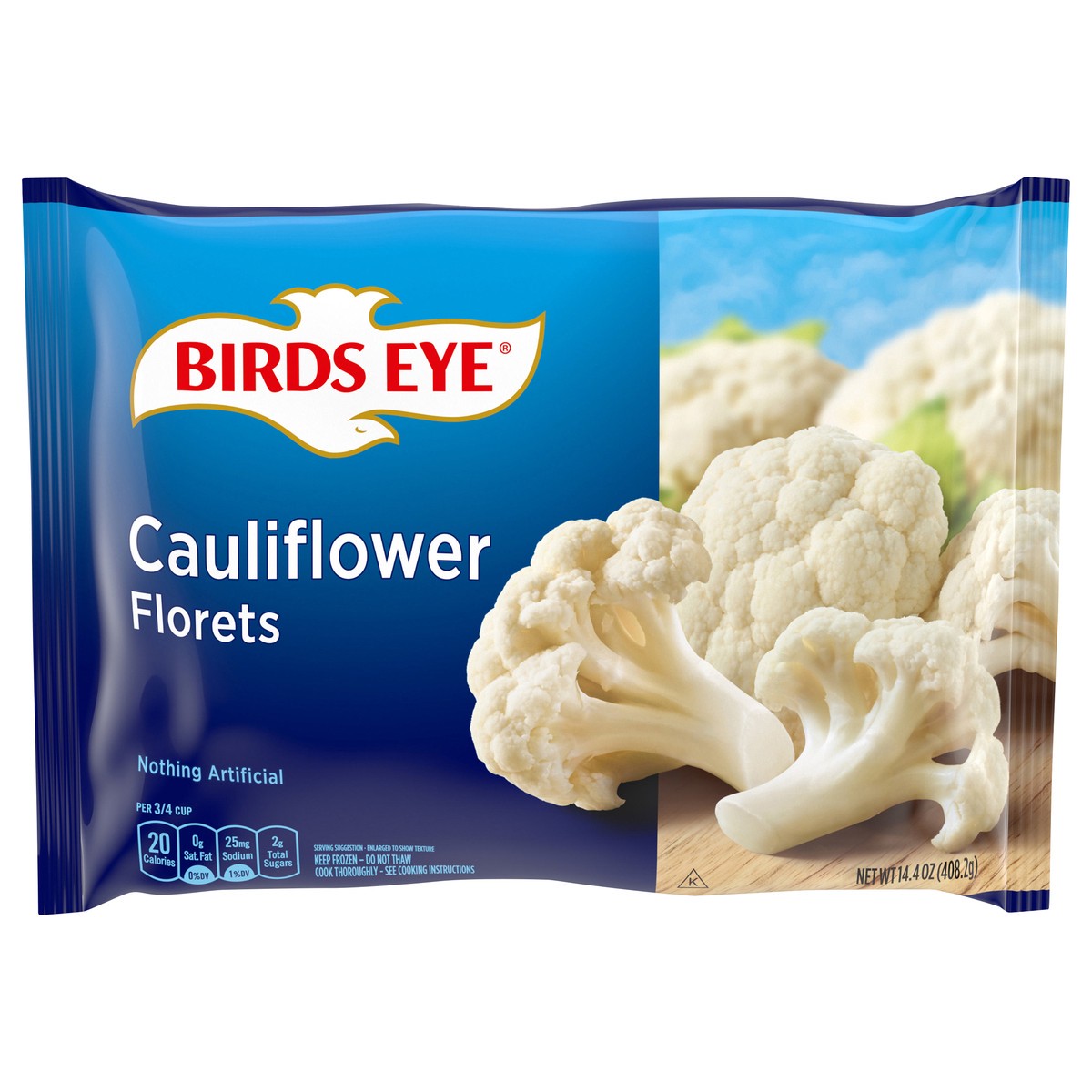 slide 1 of 1, Birds Eye Cauliflower Florets, 14.4 oz
