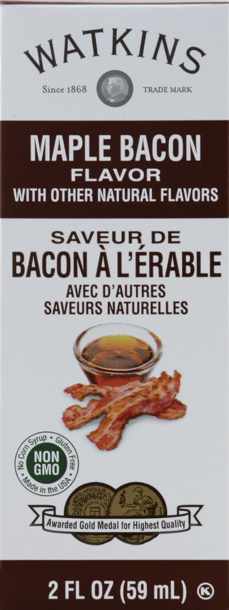 slide 1 of 5, Watkins Maple Bacon Flavor, 2 oz