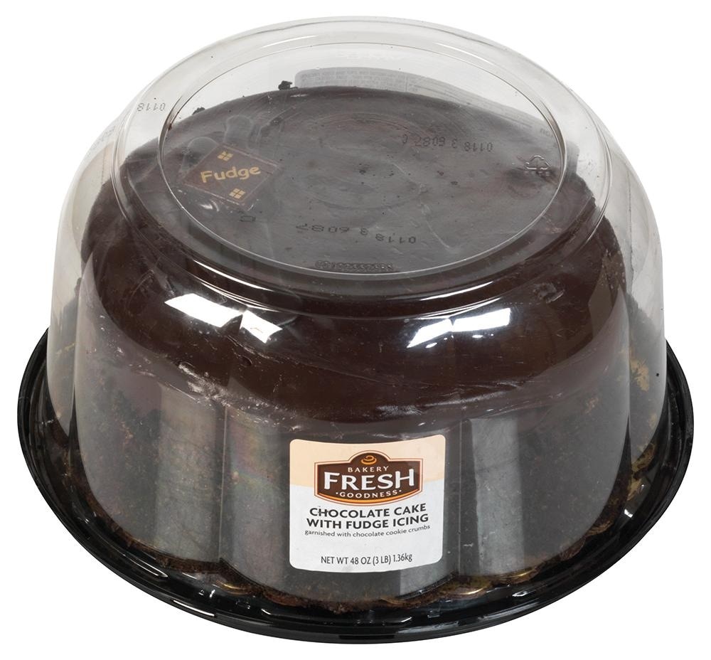 slide 1 of 1, Bakery Fresh Goodness Country Oven Double Chocolate Fudge Cake, 6.3 oz