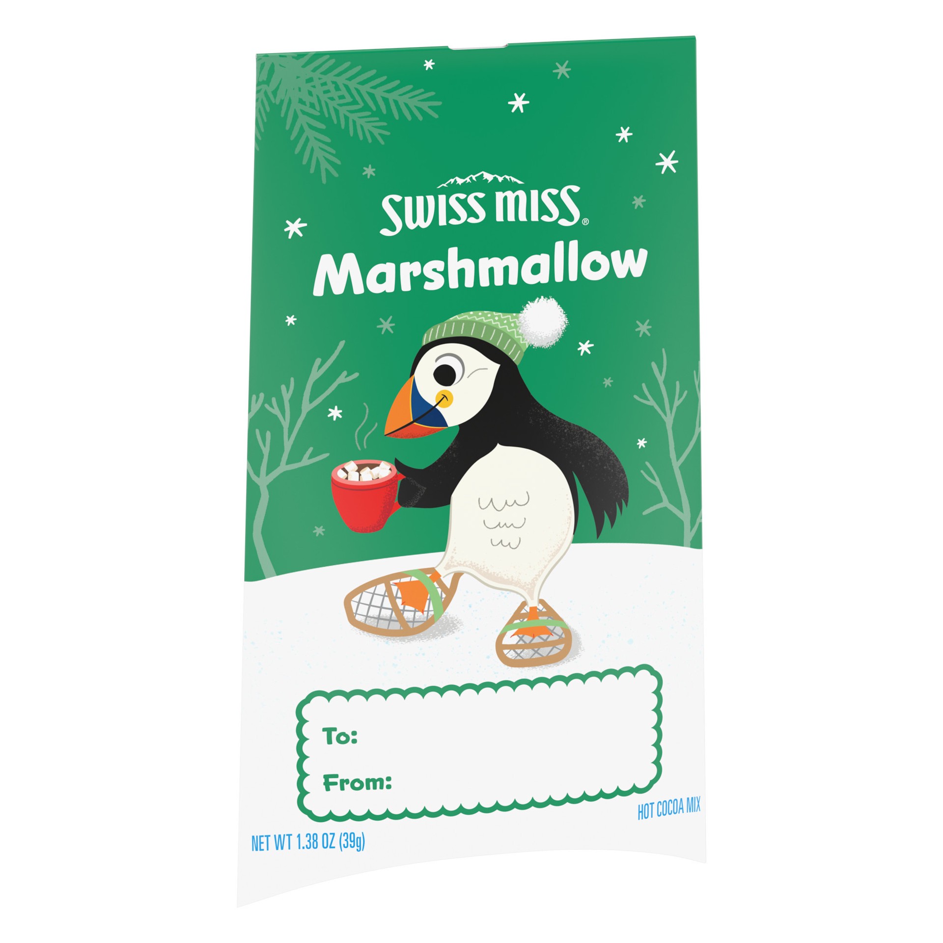 slide 3 of 5, Swiss Miss Giftpack Hot Cooca Ornaments Marshmallow, 1.38 oz