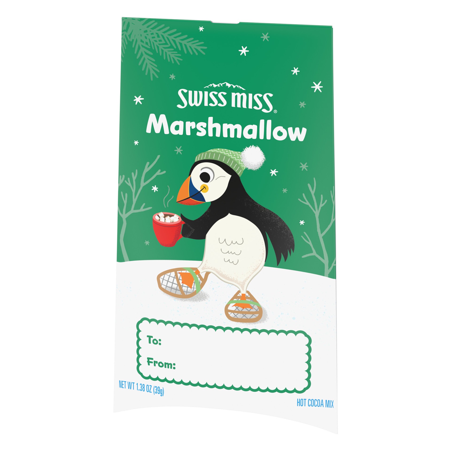 slide 4 of 5, Swiss Miss Giftpack Hot Cooca Ornaments Marshmallow, 1.38 oz