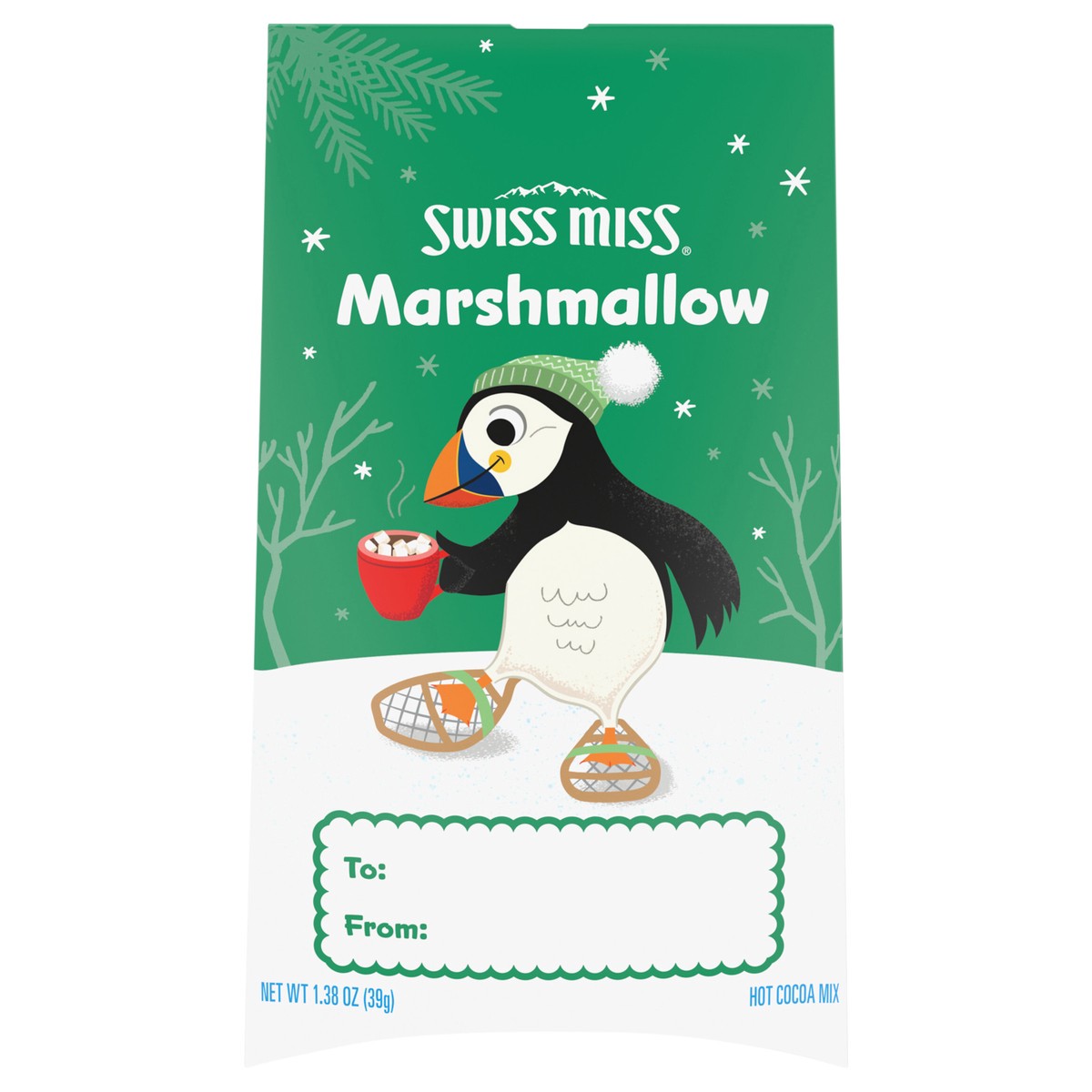 slide 1 of 5, Swiss Miss Giftpack Hot Cooca Ornaments Marshmallow, 1.38 oz