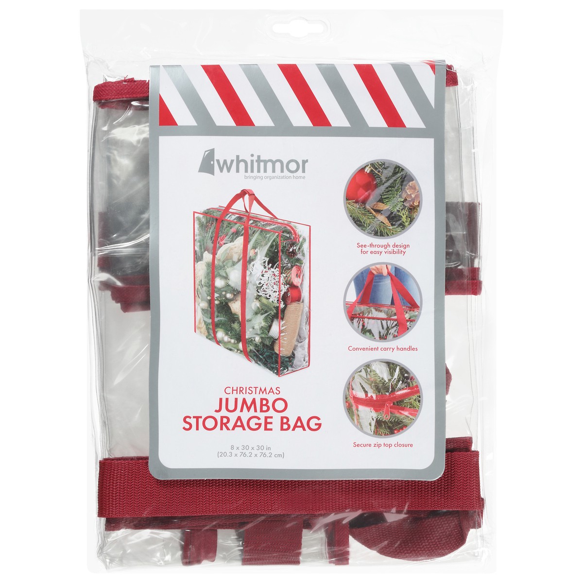 slide 1 of 9, Whitmor Jumbo Storage Bag, 1 ct